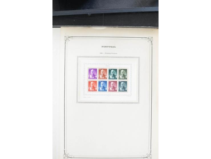 1892/1950(ca.), vorwiegend ungebrauchte Sammlung mit vielen besseren Werten, dabei Mi.-Nr. 347-77, 456-71, 559-64, gute Block