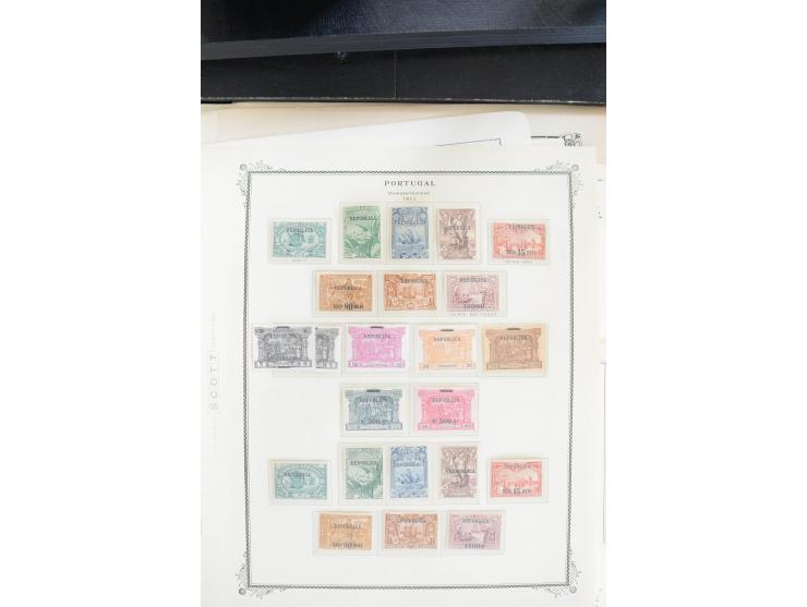 1892/1950(ca.), vorwiegend ungebrauchte Sammlung mit vielen besseren Werten, dabei Mi.-Nr. 347-77, 456-71, 559-64, gute Block