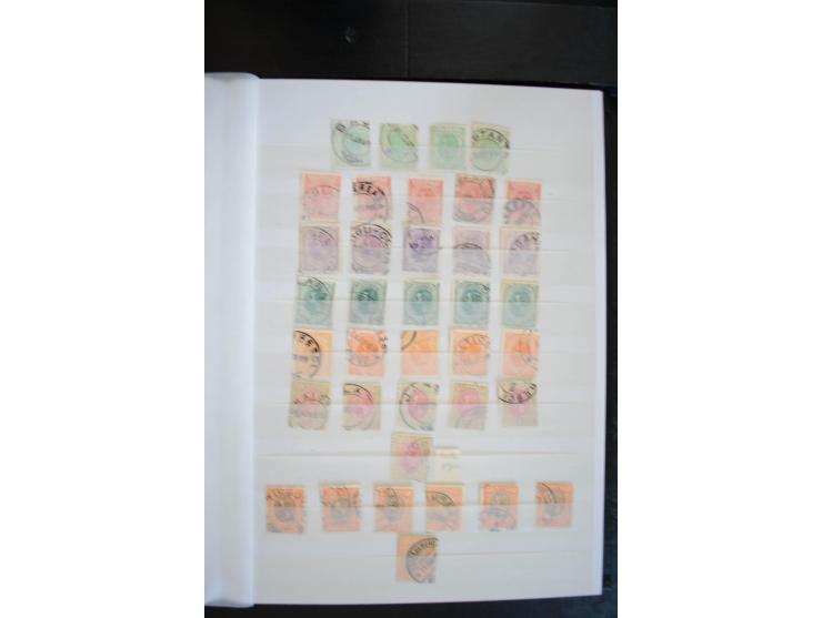 1862/1913, schöne ungebrauchte und gestempelte Sammlung inkl. Dienst, dabei viele Werte mehrfach, teils mit verschiedenen Ste