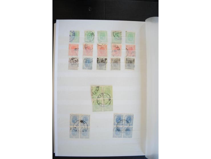 1862/1913, schöne ungebrauchte und gestempelte Sammlung inkl. Dienst, dabei viele Werte mehrfach, teils mit verschiedenen Ste