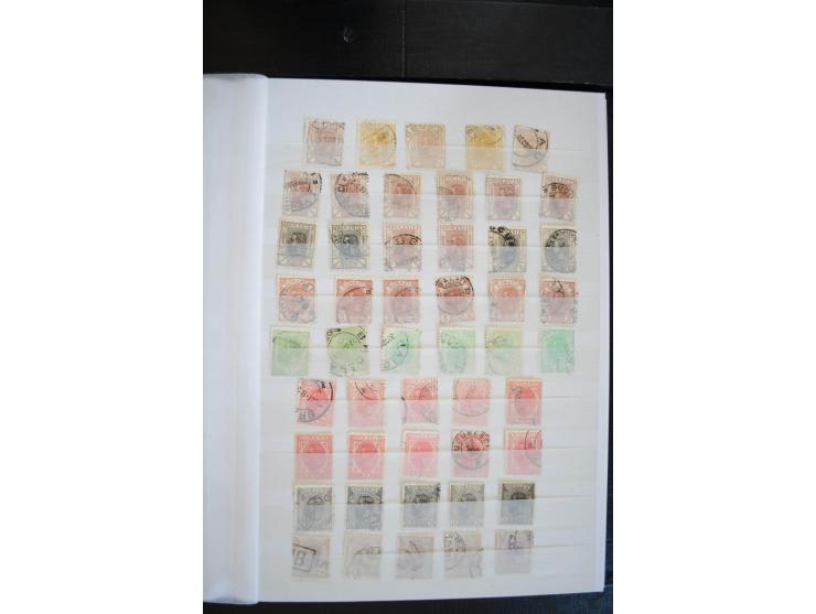 1862/1913, schöne ungebrauchte und gestempelte Sammlung inkl. Dienst, dabei viele Werte mehrfach, teils mit verschiedenen Ste