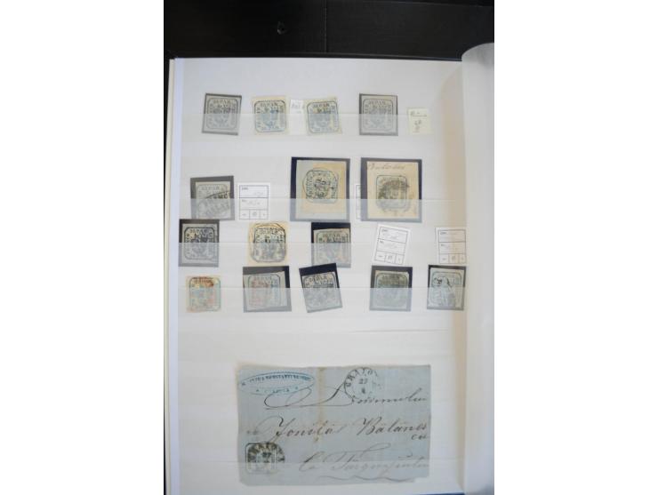 1862/1913, schöne ungebrauchte und gestempelte Sammlung inkl. Dienst, dabei viele Werte mehrfach, teils mit verschiedenen Ste