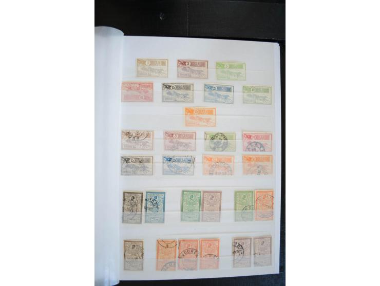 1862/1913, schöne ungebrauchte und gestempelte Sammlung inkl. Dienst, dabei viele Werte mehrfach, teils mit verschiedenen Ste