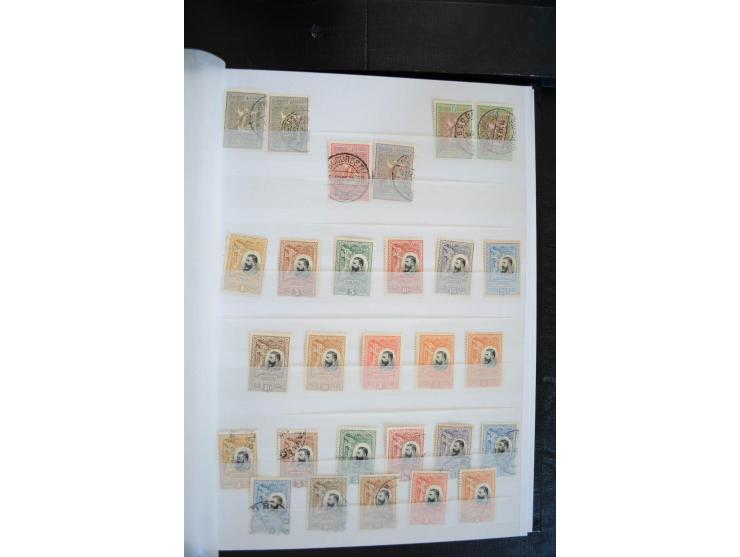 1862/1913, schöne ungebrauchte und gestempelte Sammlung inkl. Dienst, dabei viele Werte mehrfach, teils mit verschiedenen Ste