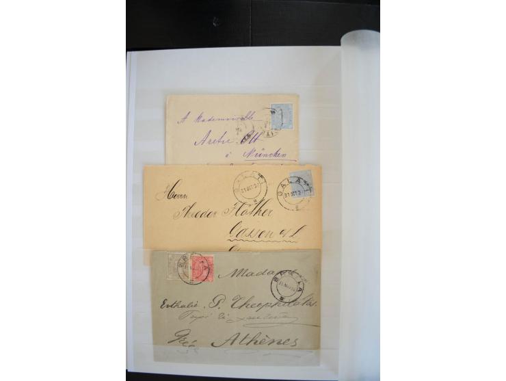 1862/1913, schöne ungebrauchte und gestempelte Sammlung inkl. Dienst, dabei viele Werte mehrfach, teils mit verschiedenen Ste