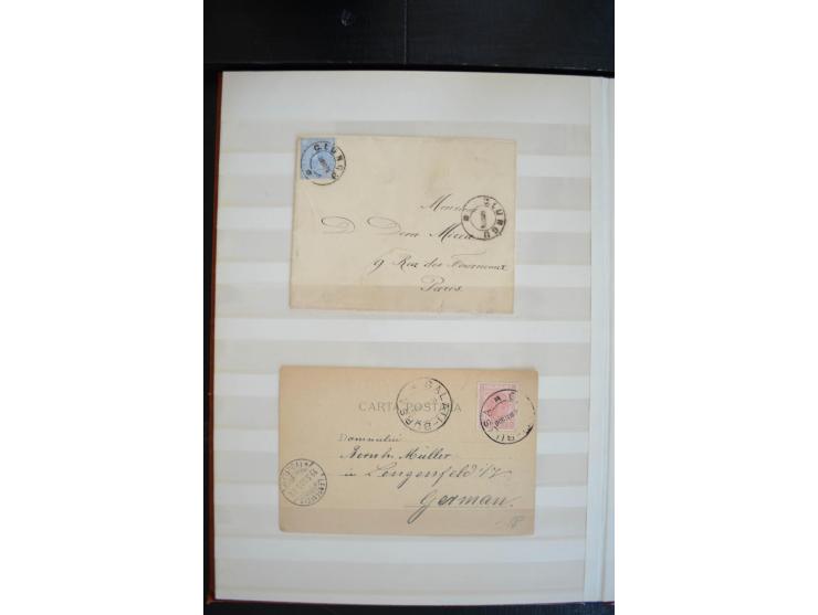 1862/1913, schöne ungebrauchte und gestempelte Sammlung inkl. Dienst, dabei viele Werte mehrfach, teils mit verschiedenen Ste
