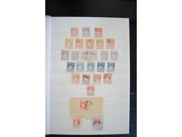 1862/1913, schöne ungebrauchte und gestempelte Sammlung inkl. Dienst, dabei viele Werte mehrfach, teils mit verschiedenen Ste
