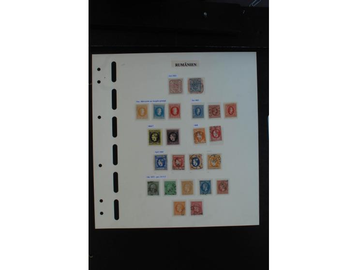 1862/1959, ungebrauchte und gestempelte Sammlung mit besseren Ausgaben