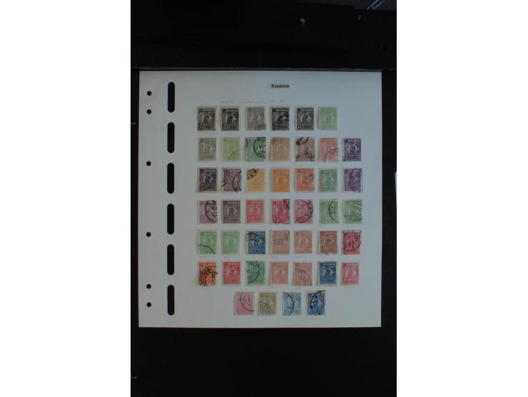 1862/1959, ungebrauchte und gestempelte Sammlung mit besseren Ausgaben