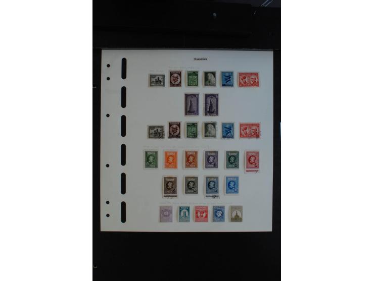 1862/1959, ungebrauchte und gestempelte Sammlung mit besseren Ausgaben