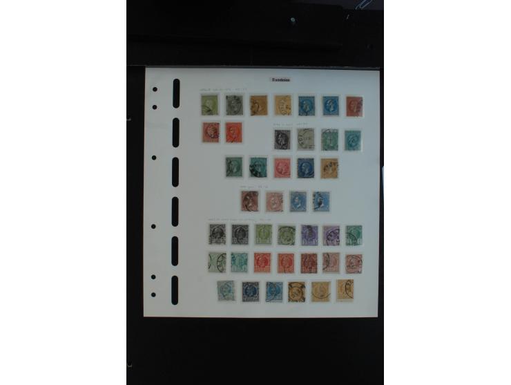 1862/1959, ungebrauchte und gestempelte Sammlung mit besseren Ausgaben