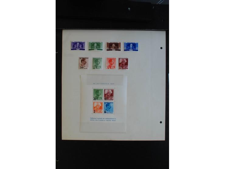 1862/1959, ungebrauchte und gestempelte Sammlung mit besseren Ausgaben