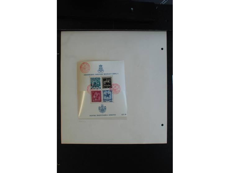 1862/1959, ungebrauchte und gestempelte Sammlung mit besseren Ausgaben