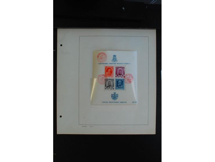 1862/1959, ungebrauchte und gestempelte Sammlung mit besseren Ausgaben