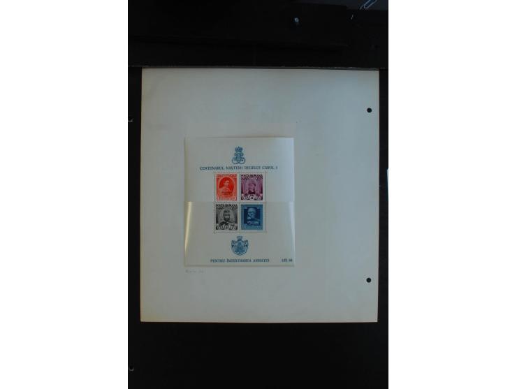 1862/1959, ungebrauchte und gestempelte Sammlung mit besseren Ausgaben