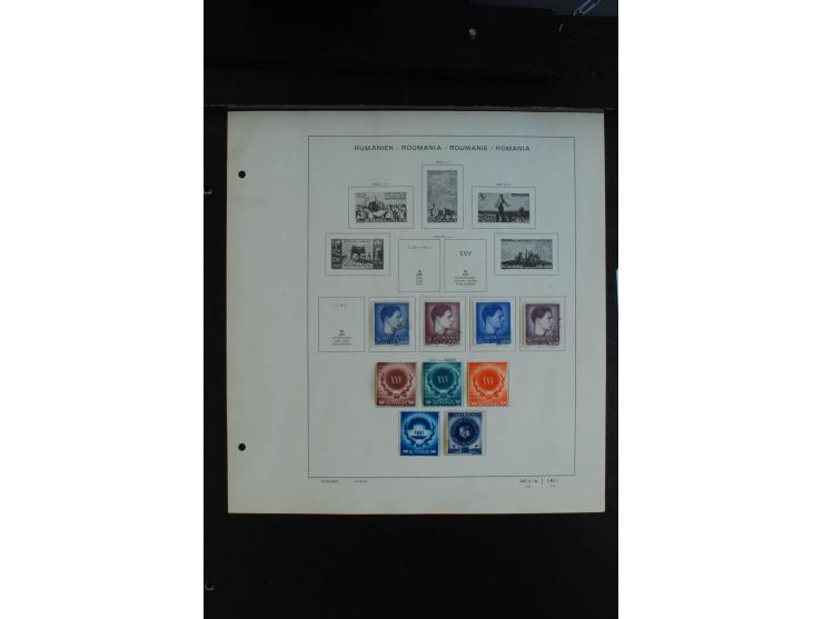 1862/1959, ungebrauchte und gestempelte Sammlung mit besseren Ausgaben