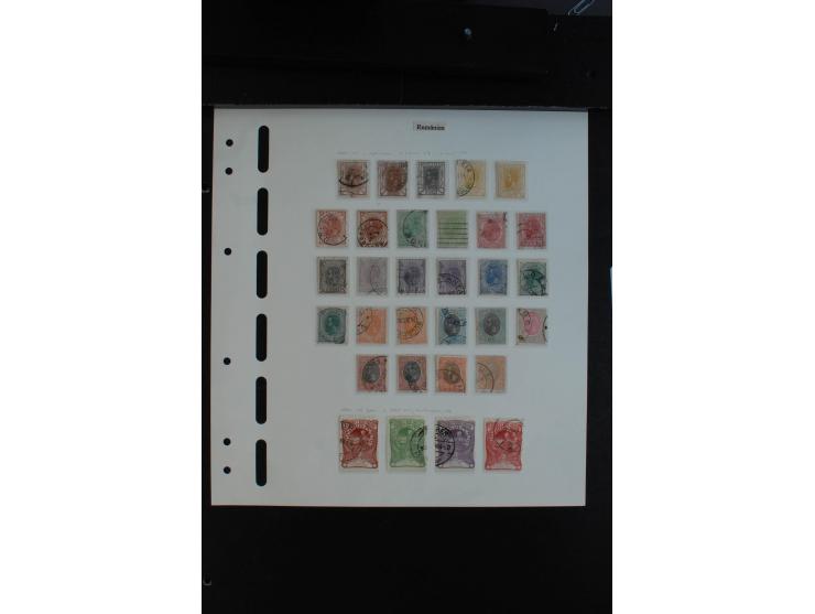 1862/1959, ungebrauchte und gestempelte Sammlung mit besseren Ausgaben