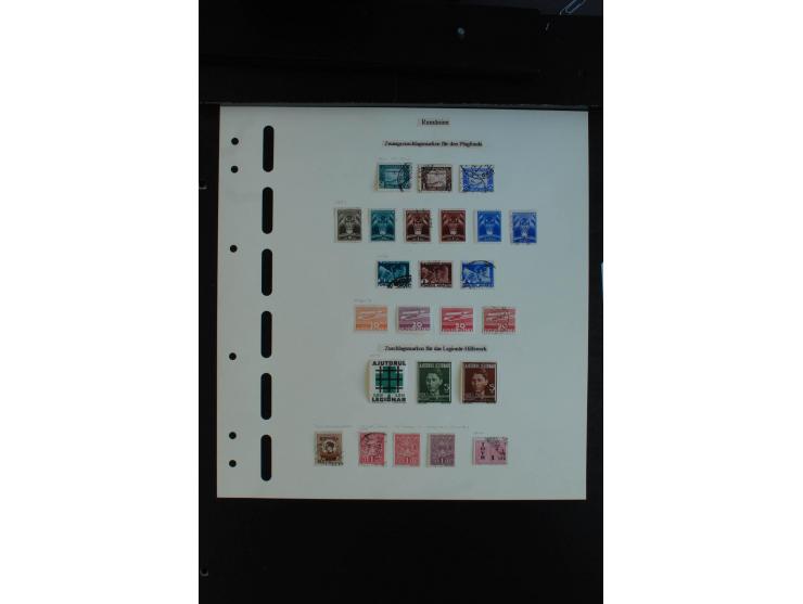 1862/1959, ungebrauchte und gestempelte Sammlung mit besseren Ausgaben