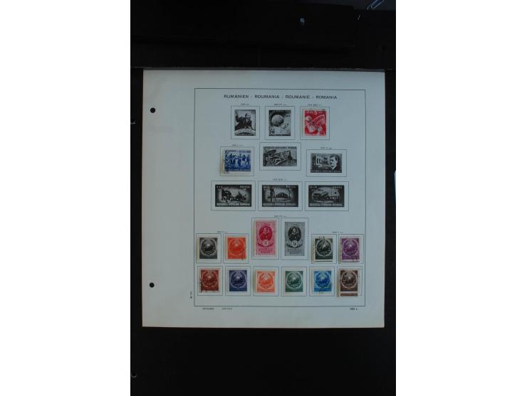1862/1959, ungebrauchte und gestempelte Sammlung mit besseren Ausgaben