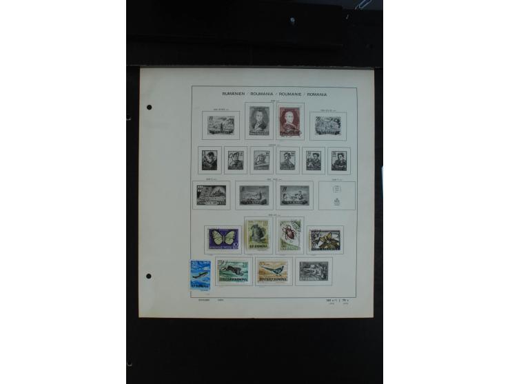 1862/1959, ungebrauchte und gestempelte Sammlung mit besseren Ausgaben