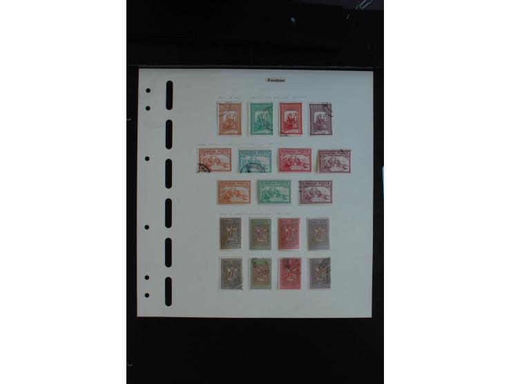 1862/1959, ungebrauchte und gestempelte Sammlung mit besseren Ausgaben