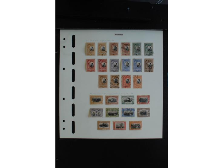 1862/1959, ungebrauchte und gestempelte Sammlung mit besseren Ausgaben