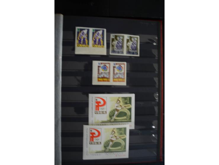 1857/1964, interessante ungebrauchte/postfrische und gestempelte Partie ab Mi.-Nr. 1(4) gestempelt, außerdem Mi.-Nr. 268II, 4
