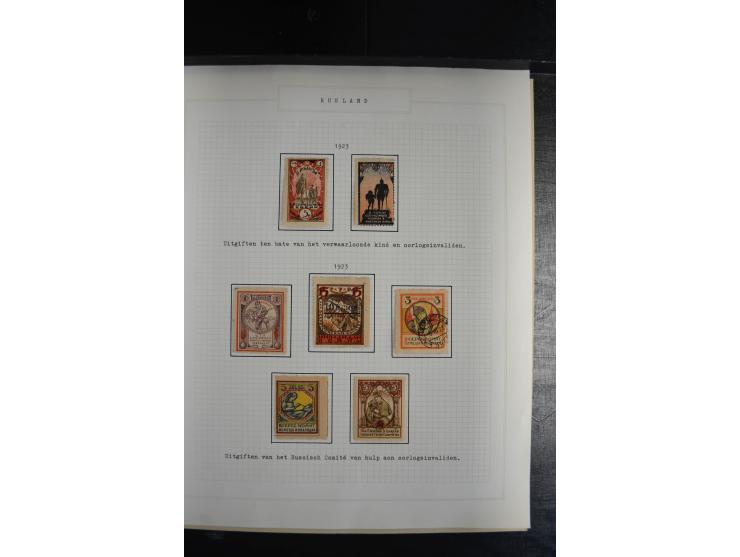 1857/1922, sehr schöne vorwiegend ungebrauchte und postfrische Sammlung, dabei viele bessere Werte, dabei Mi.-Nr. 1(3) gestem