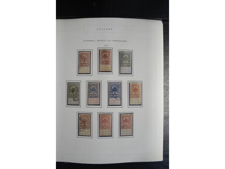 1857/1922, sehr schöne vorwiegend ungebrauchte und postfrische Sammlung, dabei viele bessere Werte, dabei Mi.-Nr. 1(3) gestem