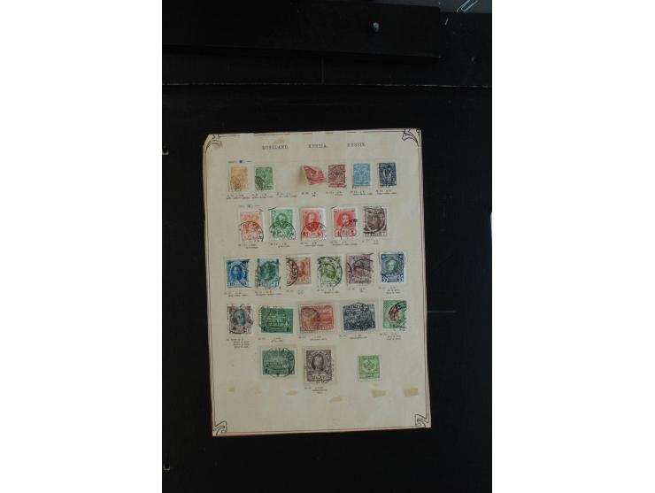 1857/1913, gestempelte Partie mit u.a. Mi.-Nr. 1, dazu etwas Gebiete, ex Sammlung "Frankfurt"