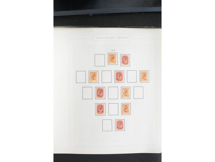1865/1923, ungebrauchte/postfrische und gestempelte Sammlung mit Russischer Post in der Levante und in China mit besseren, Wr