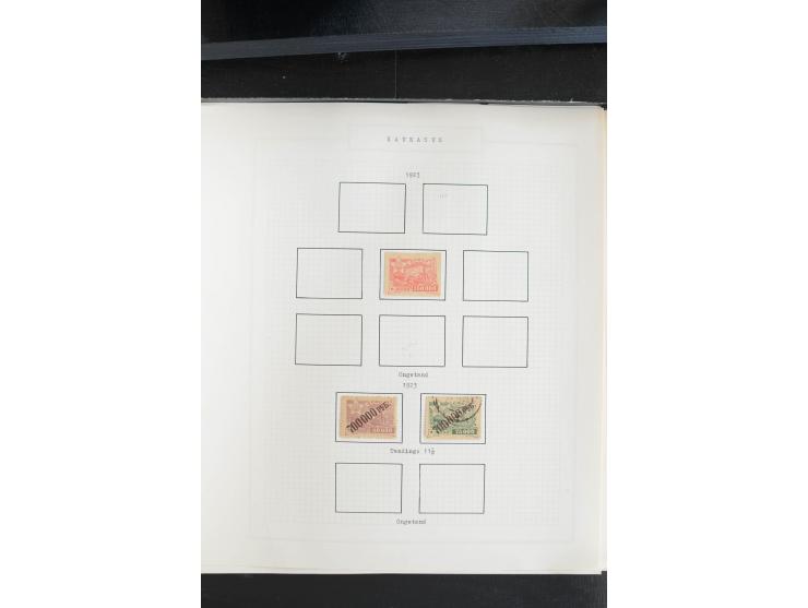 1865/1923, ungebrauchte/postfrische und gestempelte Sammlung mit Russischer Post in der Levante und in China mit besseren, Wr