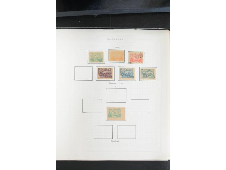 1865/1923, ungebrauchte/postfrische und gestempelte Sammlung mit Russischer Post in der Levante und in China mit besseren, Wr