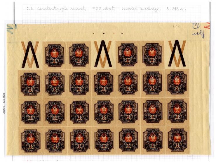 1921, very extensive collection built over the years with a lot of knowledge, housed in 14 self-designed albums. Divided into
