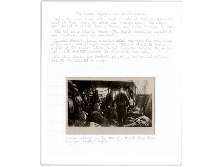 1921, very extensive collection built over the years with a lot of knowledge, housed in 14 self-designed albums. Divided into