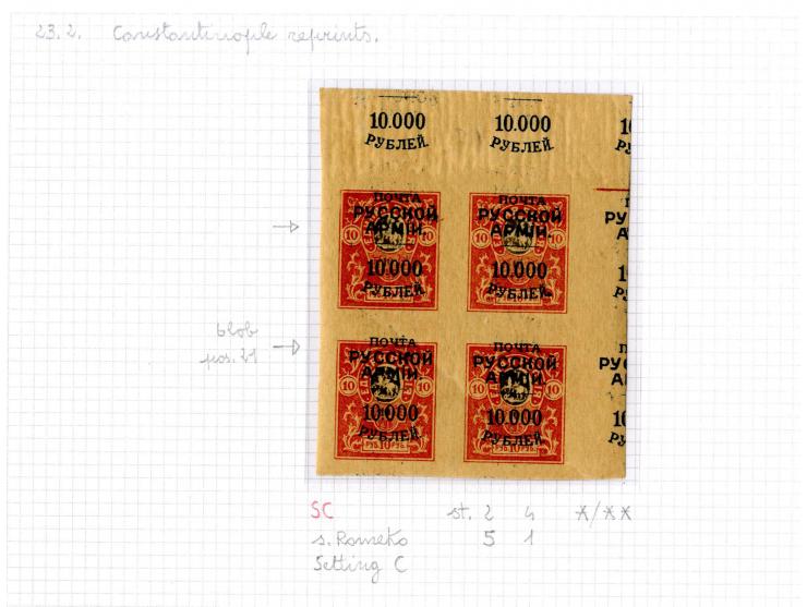 1921, very extensive collection built over the years with a lot of knowledge, housed in 14 self-designed albums. Divided into