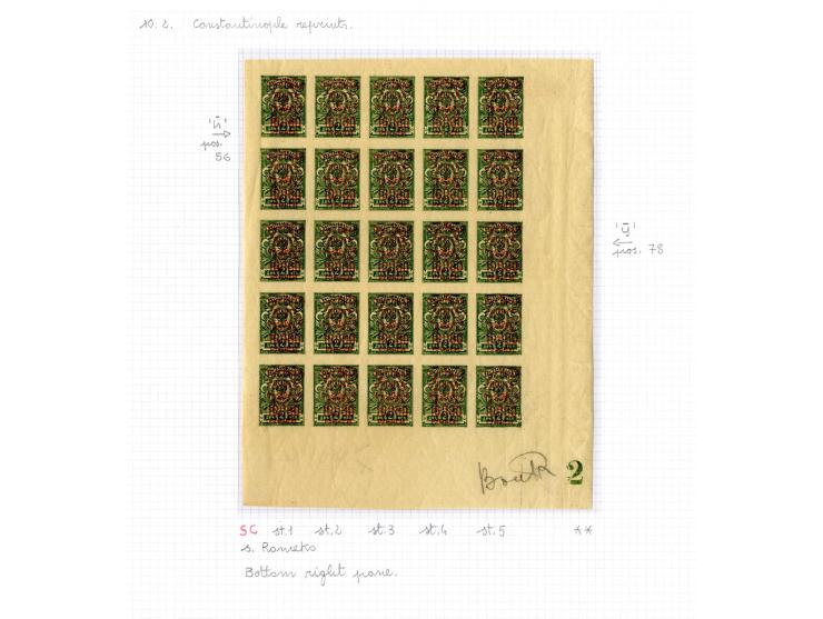 1921, very extensive collection built over the years with a lot of knowledge, housed in 14 self-designed albums. Divided into