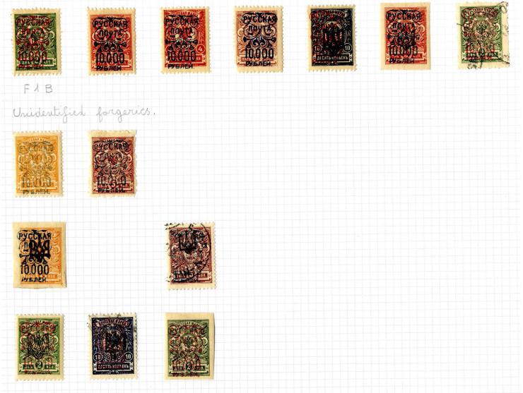 1921, very extensive collection built over the years with a lot of knowledge, housed in 14 self-designed albums. Divided into