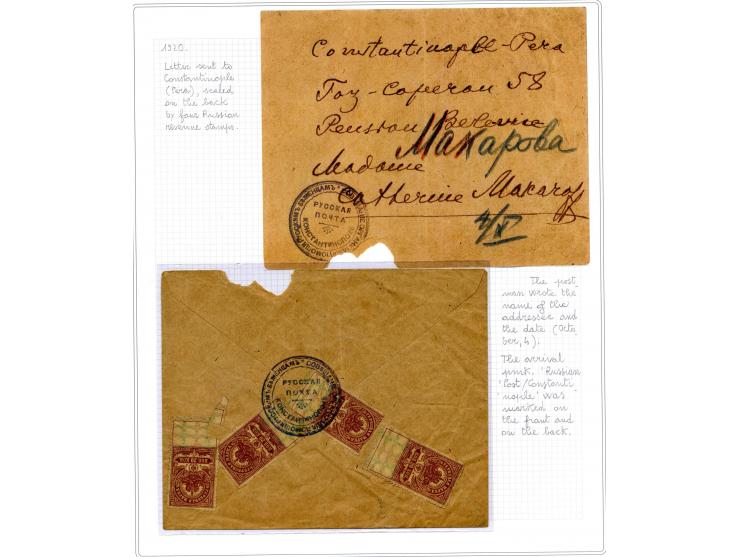1921, very extensive collection built over the years with a lot of knowledge, housed in 14 self-designed albums. Divided into