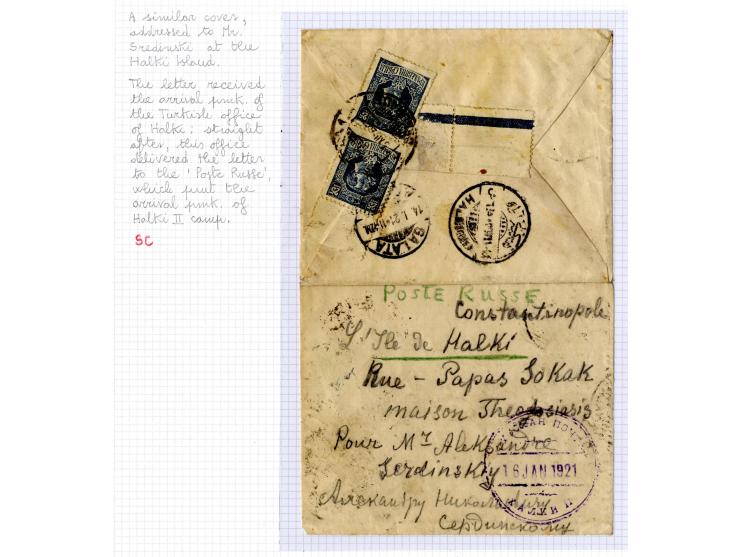 1921, very extensive collection built over the years with a lot of knowledge, housed in 14 self-designed albums. Divided into