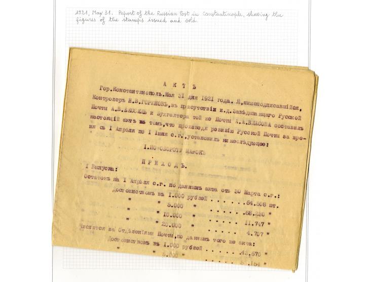 1921, very extensive collection built over the years with a lot of knowledge, housed in 14 self-designed albums. Divided into