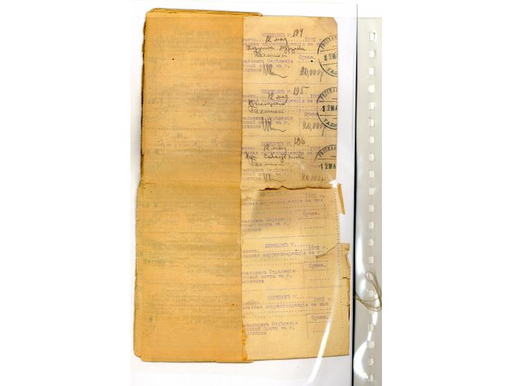 1921, very extensive collection built over the years with a lot of knowledge, housed in 14 self-designed albums. Divided into