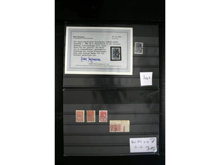 1923/64, spezialisierte, meist gestempelte Sammlung mit einer Vielzahl an besseren Werten und Besonderheiten dabei u.a. Mi.-N