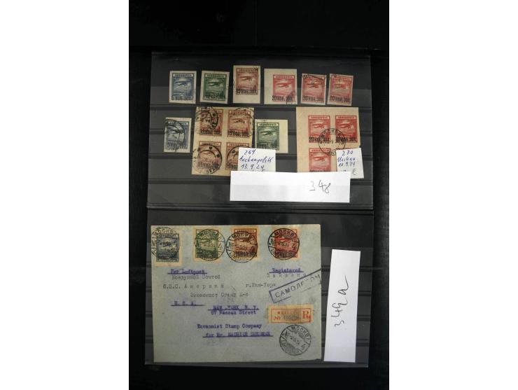 1923/64, spezialisierte, meist gestempelte Sammlung mit einer Vielzahl an besseren Werten und Besonderheiten dabei u.a. Mi.-N