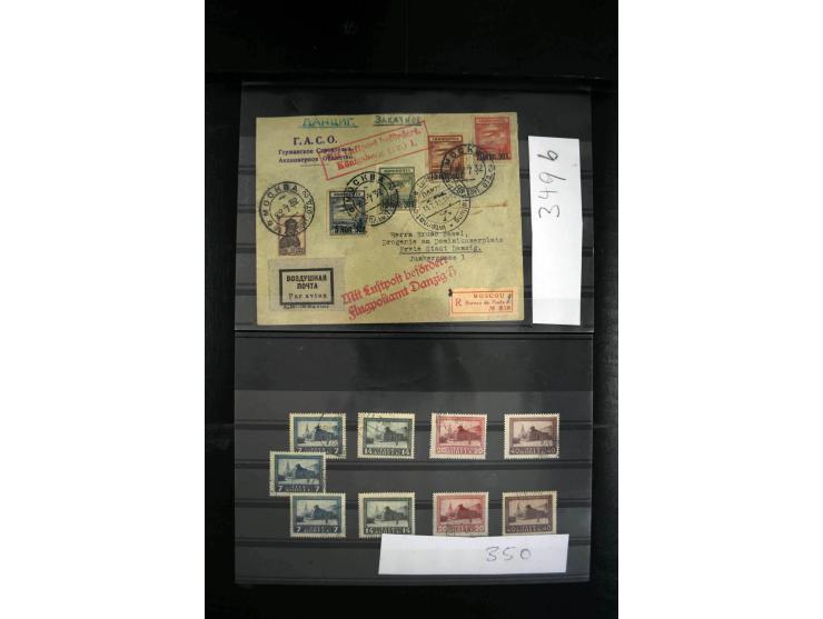1923/64, spezialisierte, meist gestempelte Sammlung mit einer Vielzahl an besseren Werten und Besonderheiten dabei u.a. Mi.-N