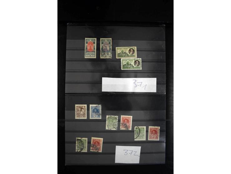 1923/64, spezialisierte, meist gestempelte Sammlung mit einer Vielzahl an besseren Werten und Besonderheiten dabei u.a. Mi.-N