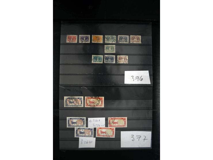1923/64, spezialisierte, meist gestempelte Sammlung mit einer Vielzahl an besseren Werten und Besonderheiten dabei u.a. Mi.-N