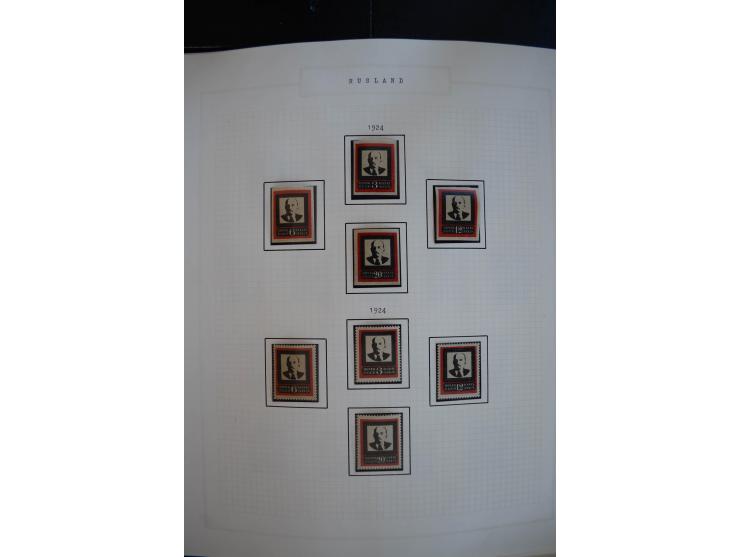 1923/39, sehr schöne ungebrauchte und postfrische Sammlung mit einer Vielzahl an guten Werten, dabei Freimarken teils spezial