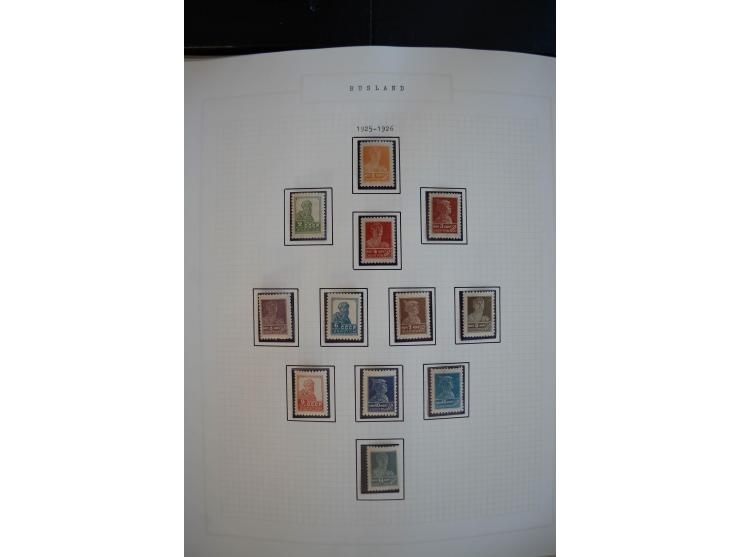 1923/39, sehr schöne ungebrauchte und postfrische Sammlung mit einer Vielzahl an guten Werten, dabei Freimarken teils spezial