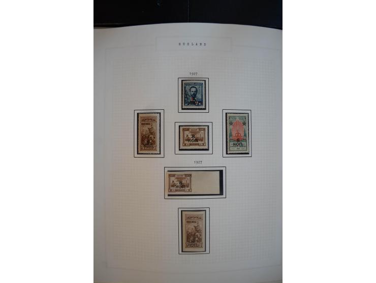 1923/39, sehr schöne ungebrauchte und postfrische Sammlung mit einer Vielzahl an guten Werten, dabei Freimarken teils spezial